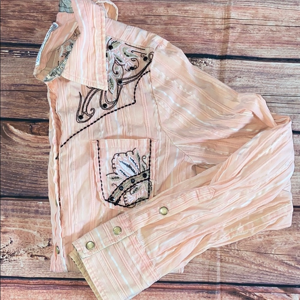 Pearl Snap Button Down